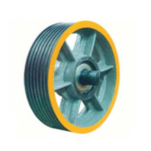 Elevator Compensation Cast Iron Wire Rope Sheave For Sale